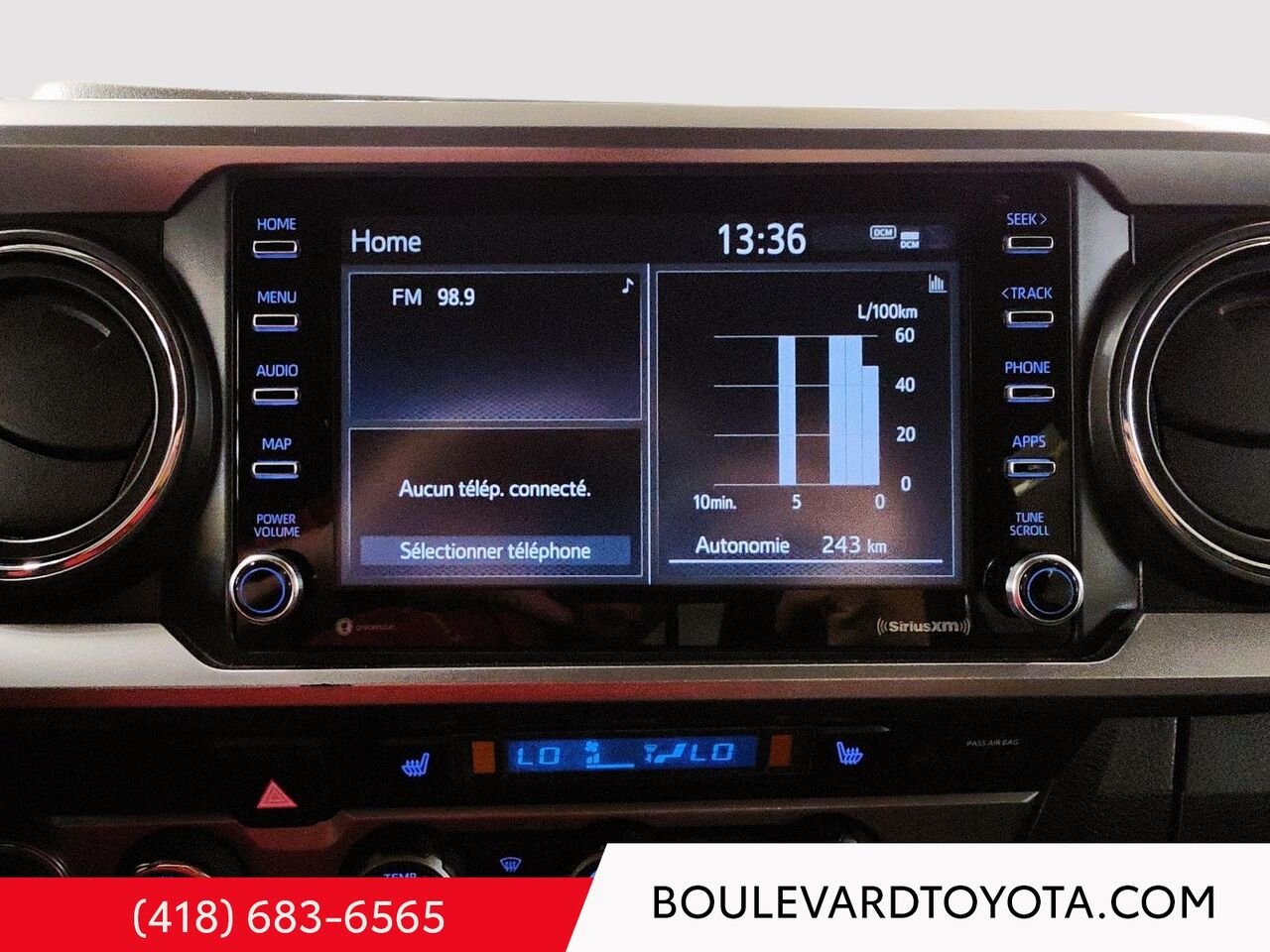 Toyota Tacoma 100089A-122 | DOUBLE CAB 4X4 EMP.COURT 2023 Gris Québec - photo #14