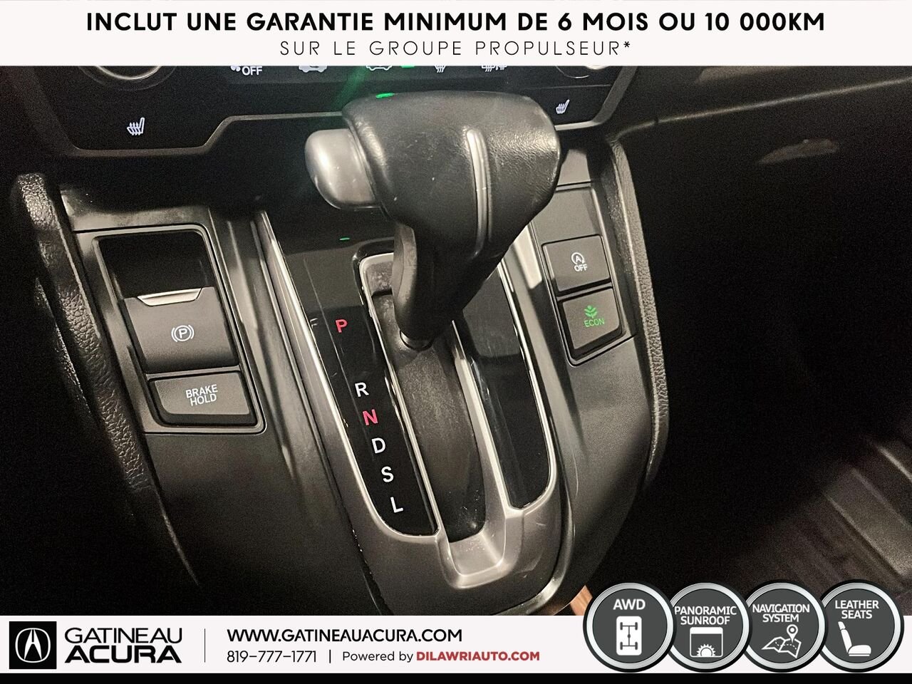 Honda CR-V Touring AWD 2020 Blanc Gatineau - photo #26