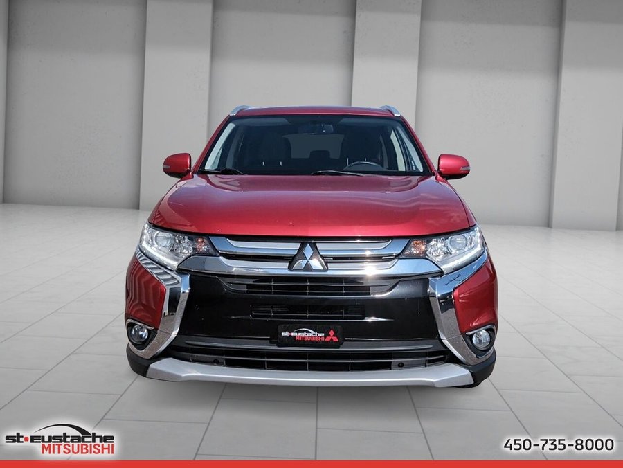 Mitsubishi Outlander SE AWC V6-7 PLACES-TOIT OUVRANT-SIÈGES CHAUFFANTS-BLUETOOTH 2016 Rouge