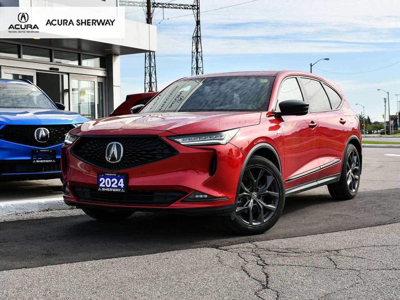 2024 Acura MDX A-Spec - ACURA CERTIFIED Red Etobicoke - photo #0