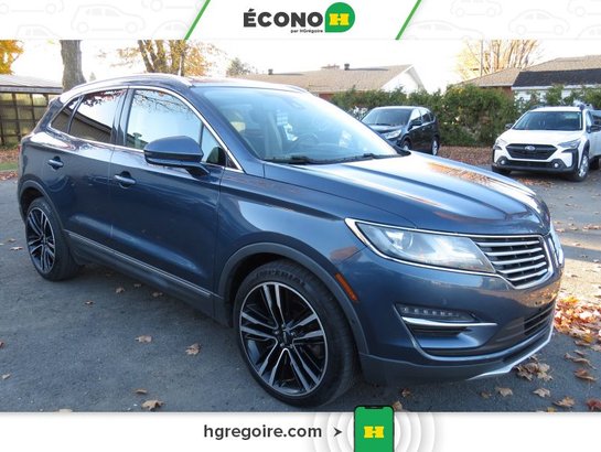 2018 Lincoln MKC Reserve TOIT PANO, SIÈGE + VOLANT CHAUFFANT Blue