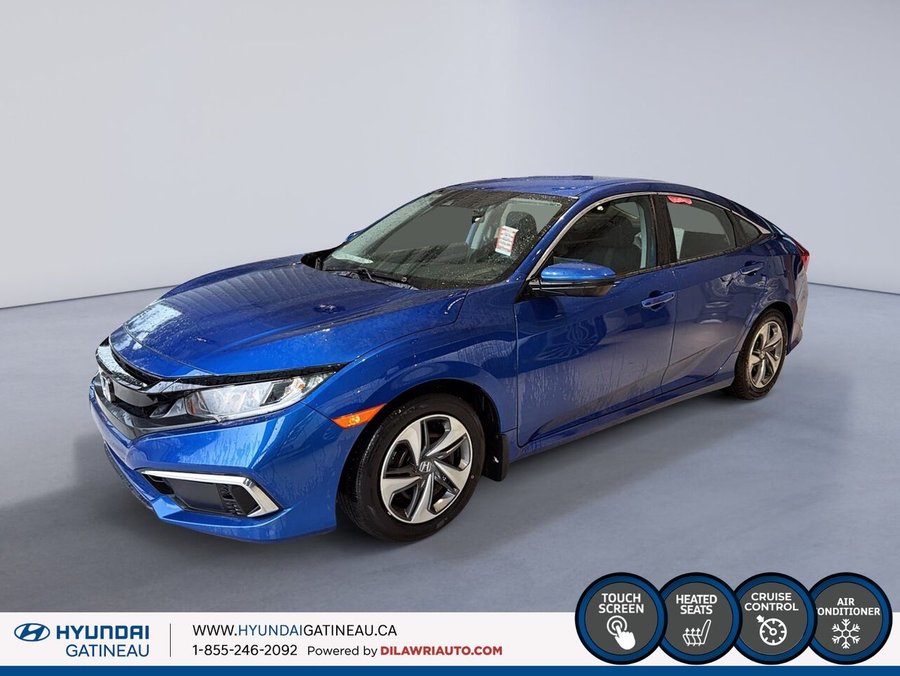 Honda Civic Berline LX CVT 2020 Bleu