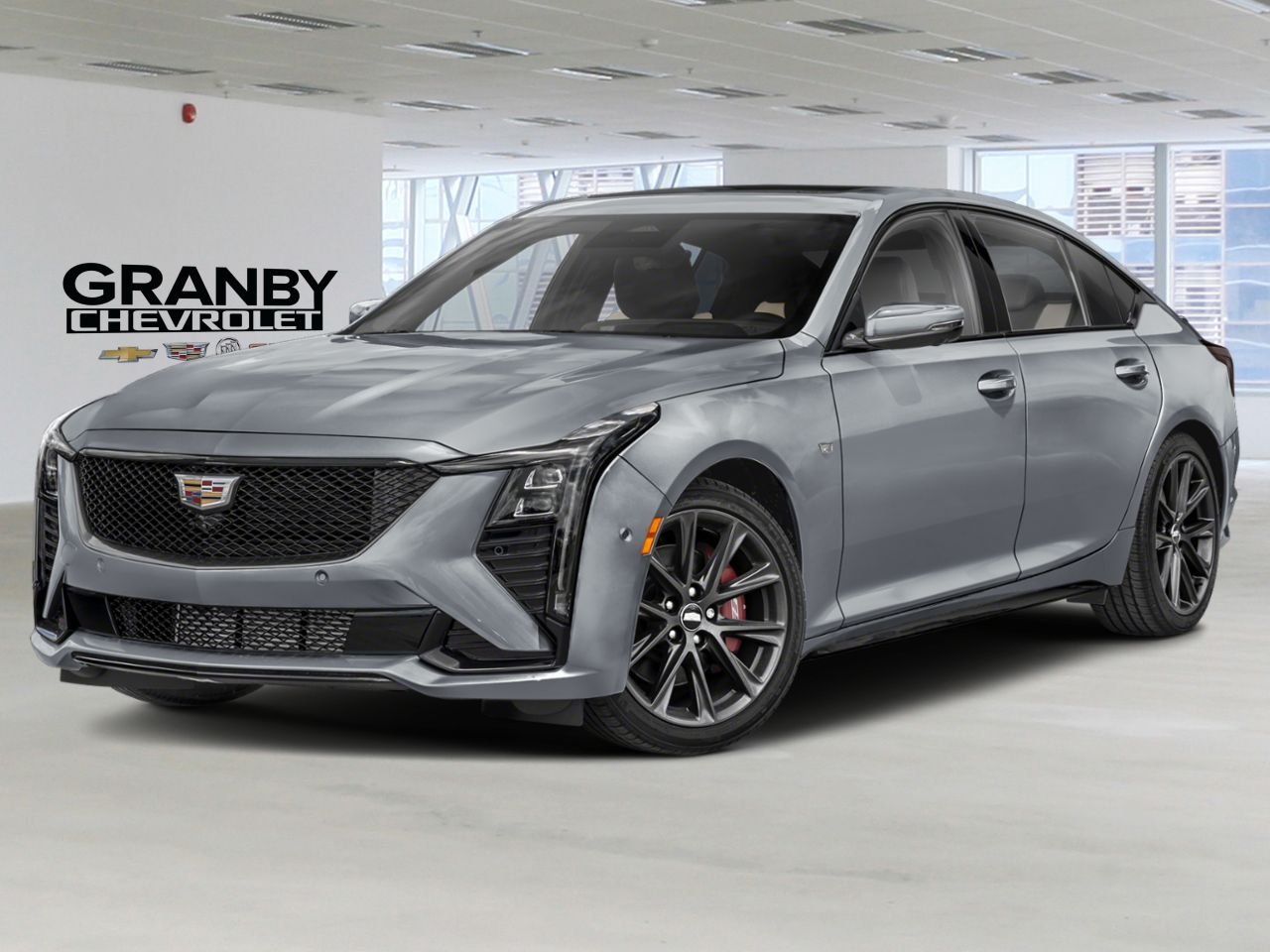 CADILLAC CT5 CT5 SEDAN 2.0L TWIN-SCROLL TURBO SPORT AWD (1SE) | 26-1052 2026 Argent silver métallisé Granby - photo #0