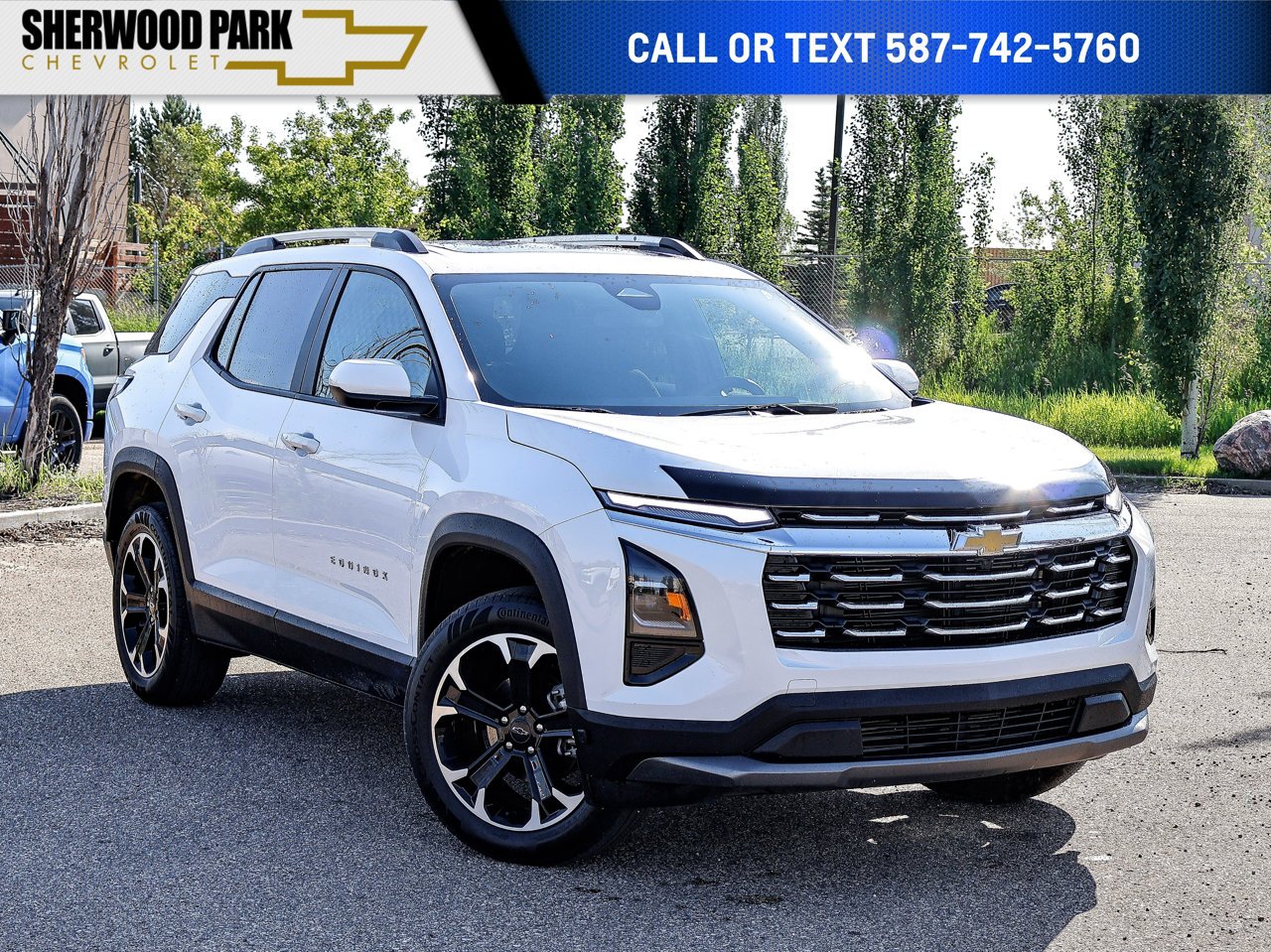 2026 Chevrolet Equinox AWD 4dr LT w/2LT White Sherwood Park - photo #0