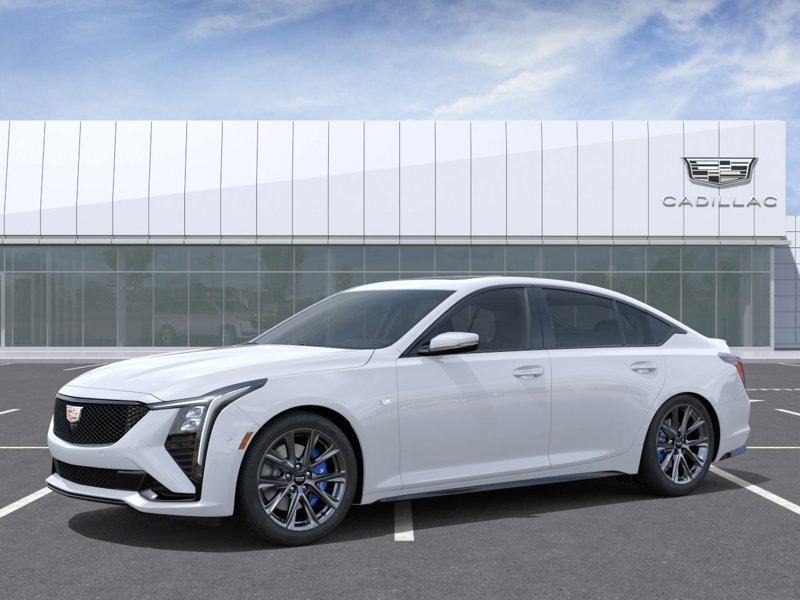 2026 CADILLAC CT5 CT5 SEDAN 2.0L TWIN-SCROLL TURBO SPORT AWD (1SE) Vibrant White Tricoat Laval - photo #1