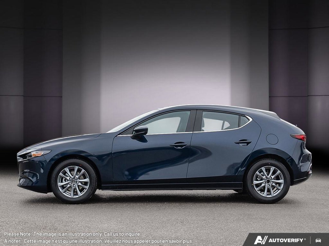 Mazda Mazda3 Sport JM1BPAKL3T1889814 2026 Bleu cristal foncé mica Mirabel - photo #2