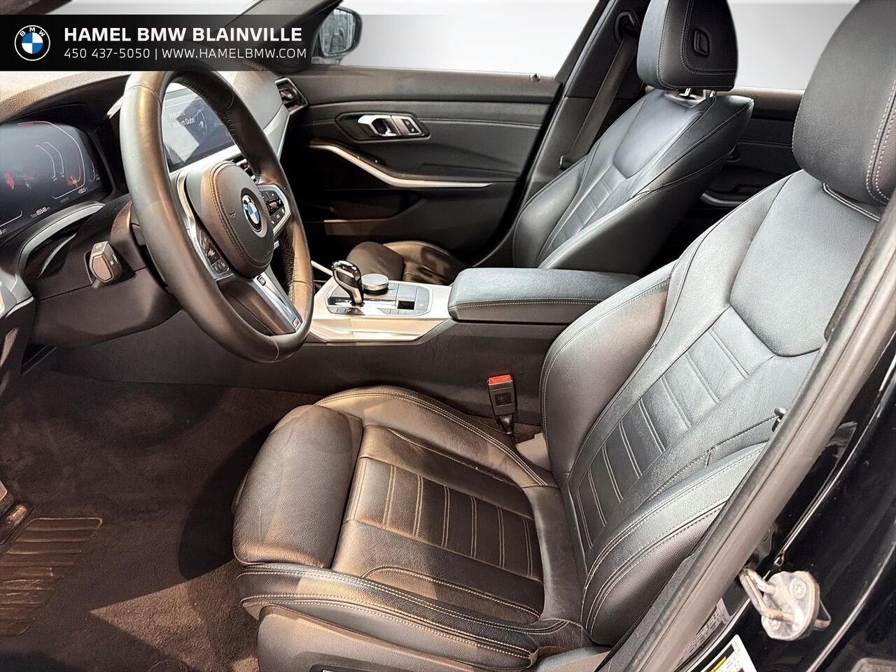 2019 BMW Série 3 330i xDrive berline Black Blainville - photo #8