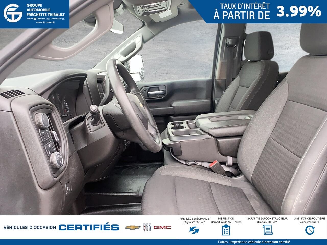 Chevrolet Silverado 2500HD WT cabine multiplace 4RM 172 po 2024 Blanc Montmagny - photo #7