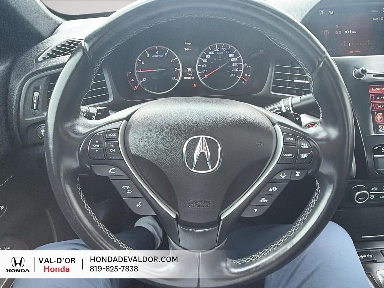 2016 Acura ILX A-Spec berline 4 portes White Val-d'Or - photo #6