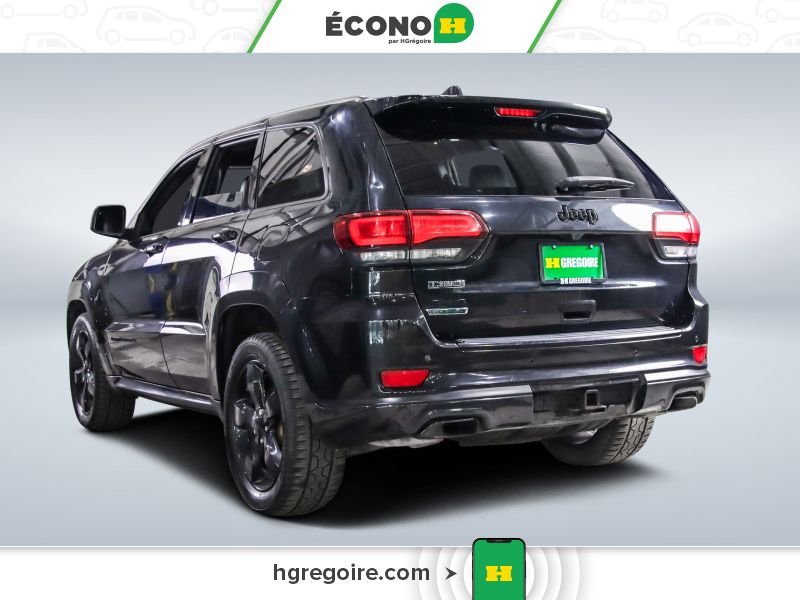 Jeep Grand Cherokee Overland AWD CUIR TOIT BLUETOOTH CAMÉRA MAGS 2016 Noir