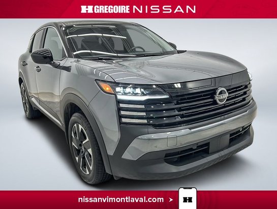 2025 Nissan Kicks SV AWD CAMERA BLUETOOTH CARPLAY PRESQUE NEUF Grey