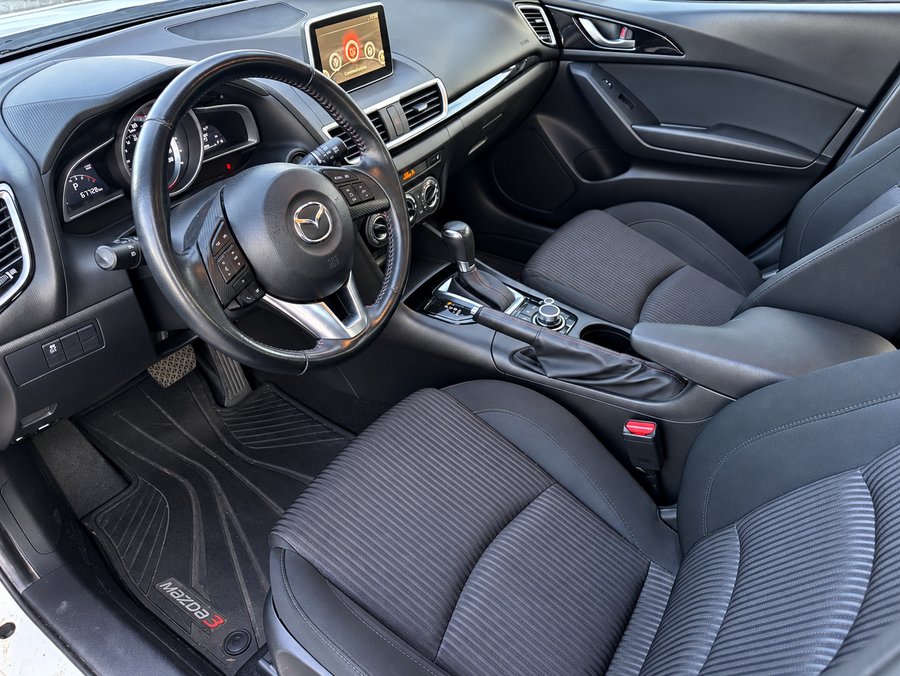 2016 Mazda 3 SPORT GS White