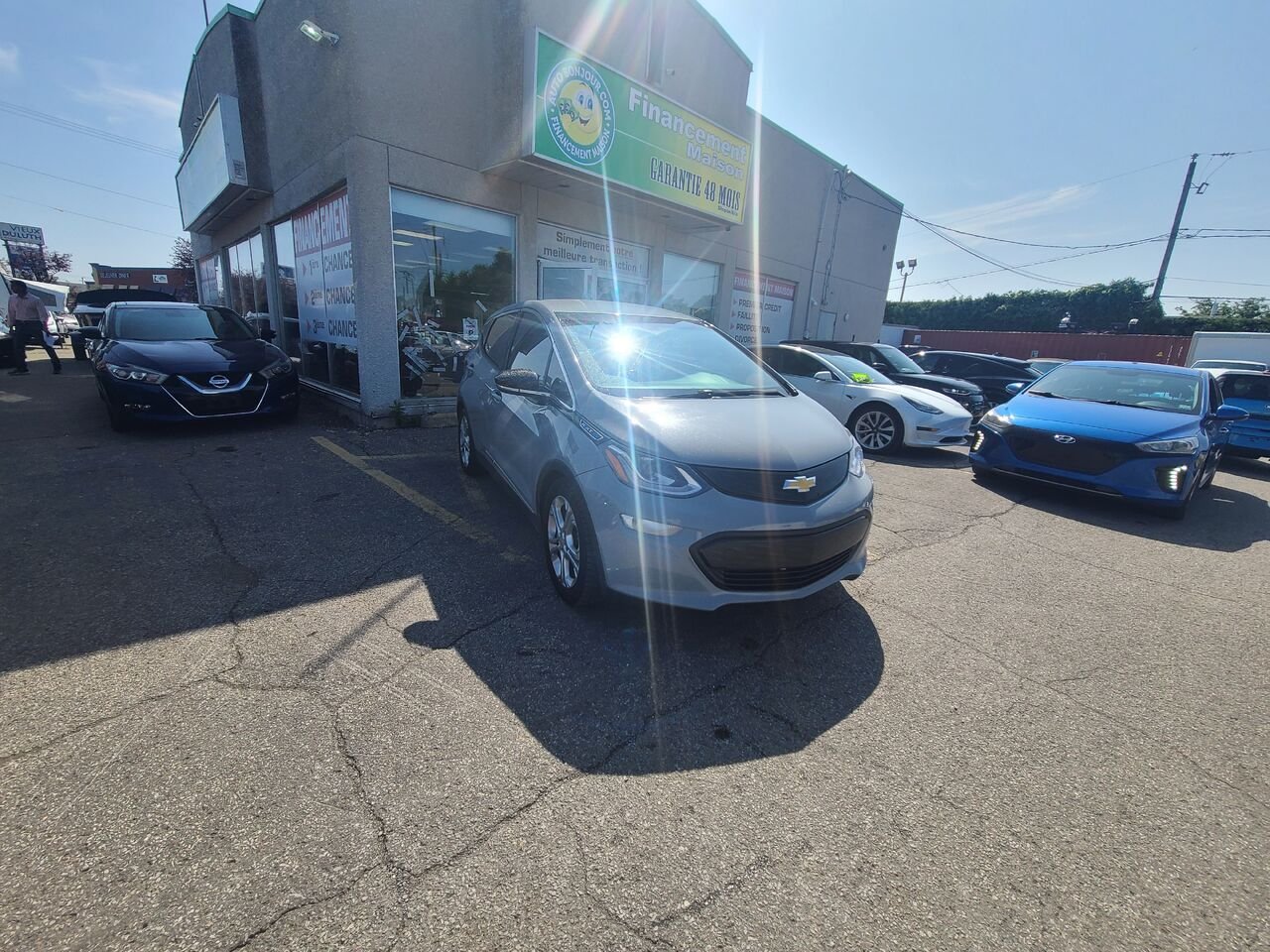 2019 Chevrolet Bolt EV Grey  - photo #6