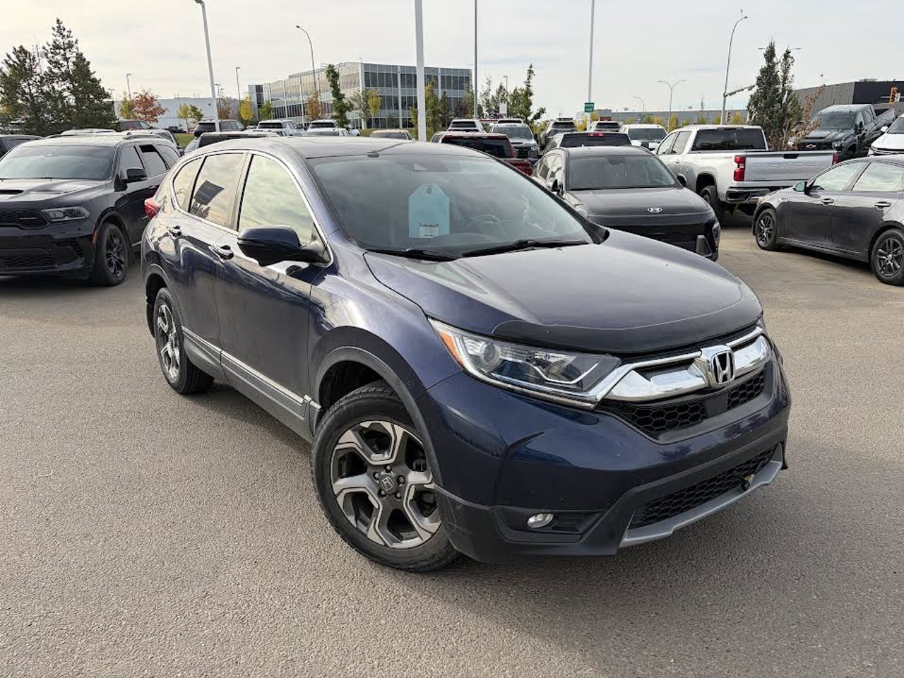 2019 Honda CR-V EX-L AWD Blue Sherwood Park - photo #1