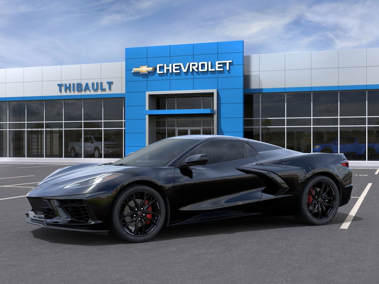 Chevrolet Corvette 1LT 2025 Noir Saint-Eustache - photo #1
