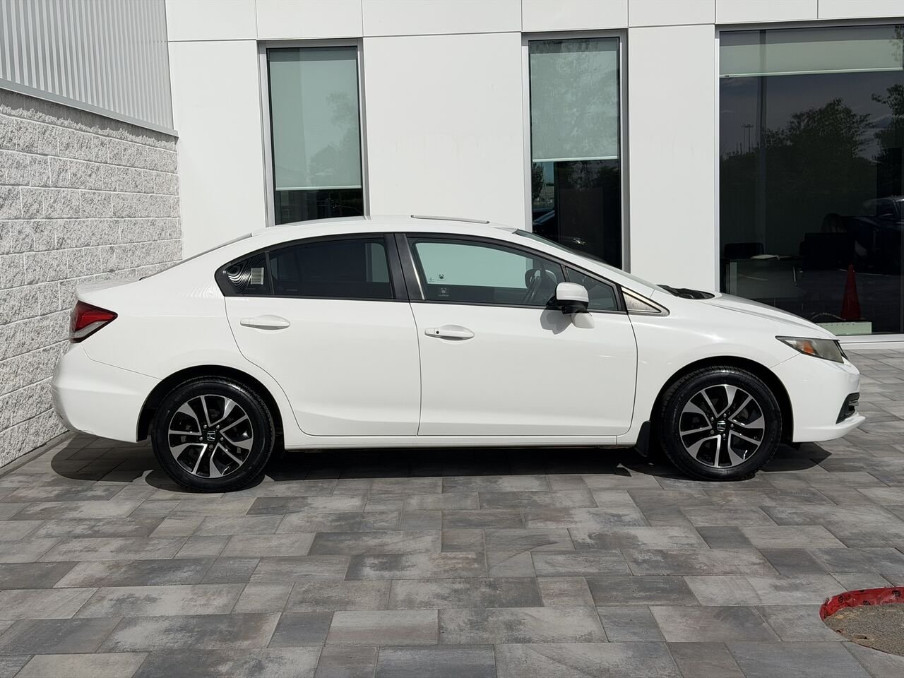 2015 Honda Civic Berline EX AUTOMATIQUE White Laval - photo #3