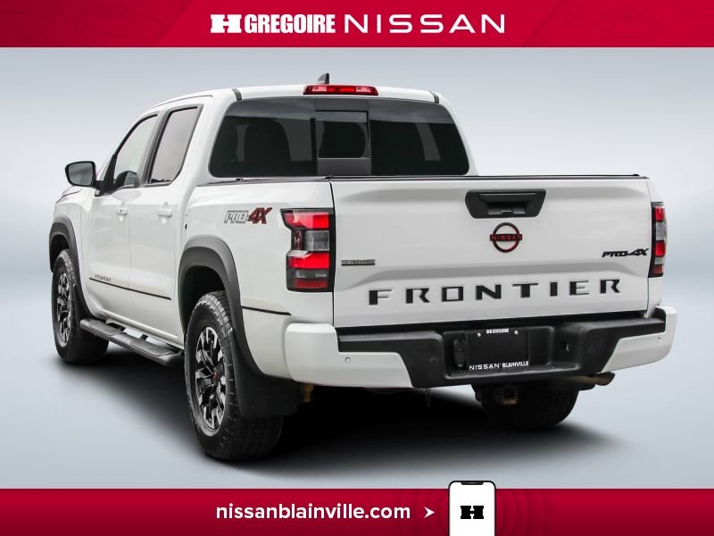 Nissan Frontier 2023 Blanc Blainville - photo #5