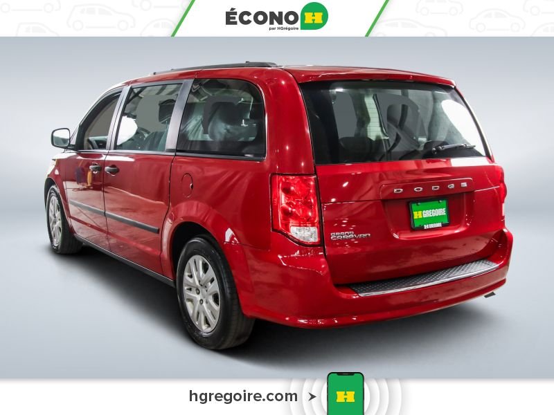 Dodge GR Caravan 821794 | Canada Value Package GR ÉLEC A/C 2016 Rouge Laval - photo #4
