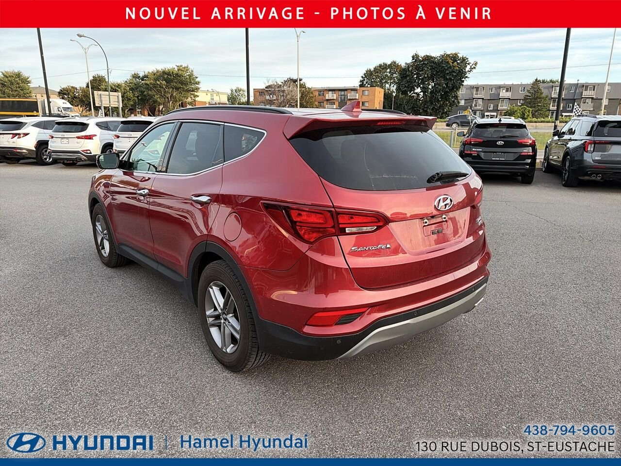2017 Hyundai Santa Fe Sport Red Saint-Eustache - photo #2