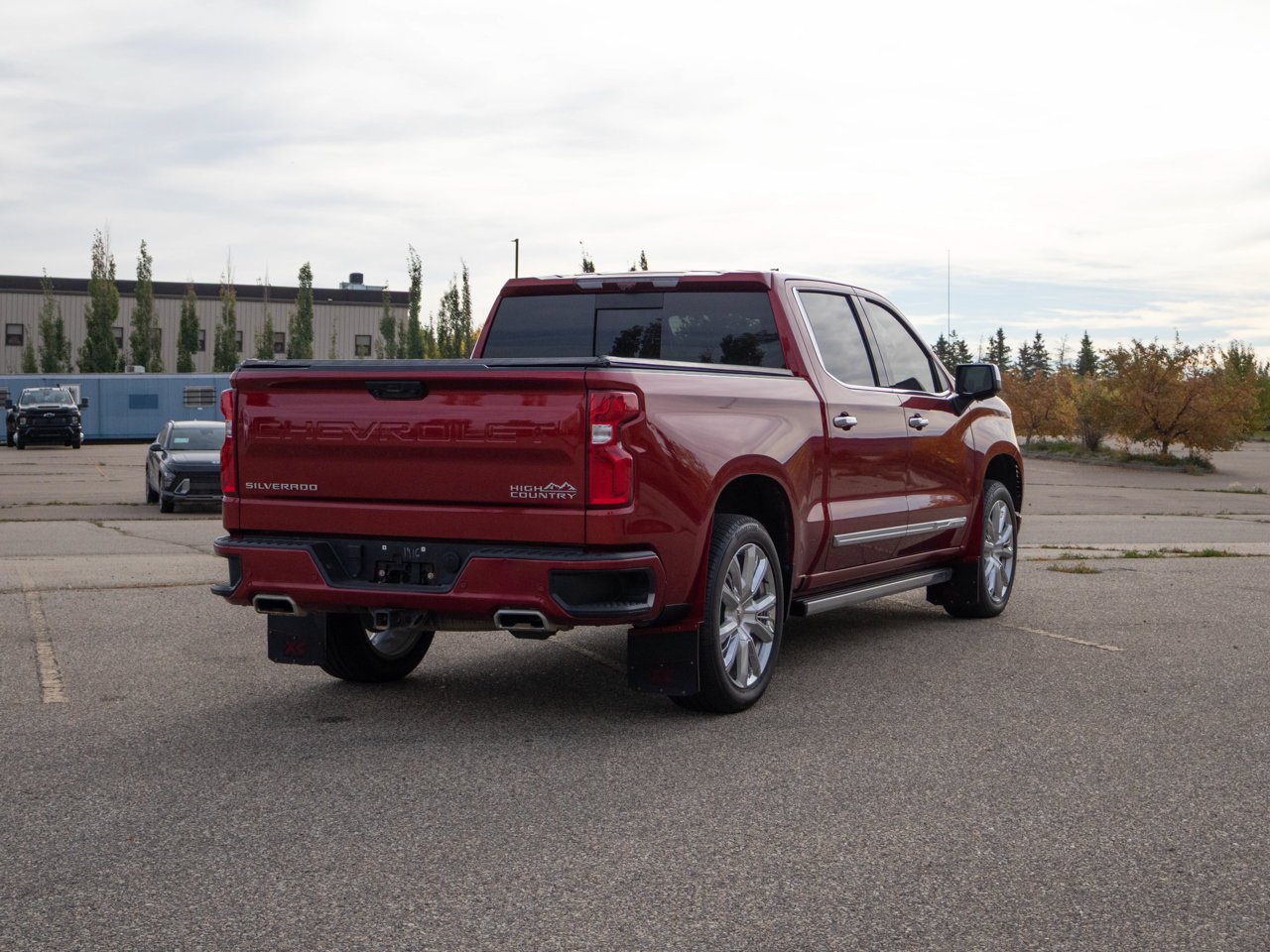 2025 Chevrolet Silverado 1500 4WD Crew Cab 147 High Country Red Sherwood Park - photo #12