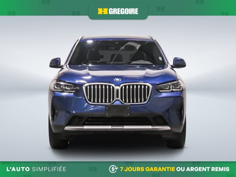 BMW X3 2023 Bleu Blainville - photo #1