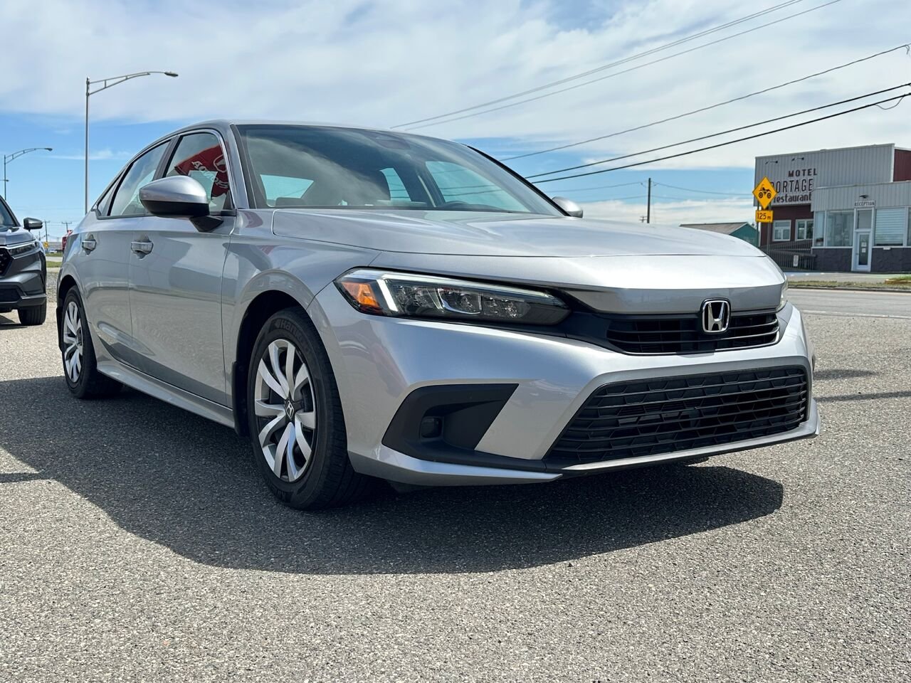 2022 Honda CIVIC LX CIVIC LX Silver Matane - photo #6
