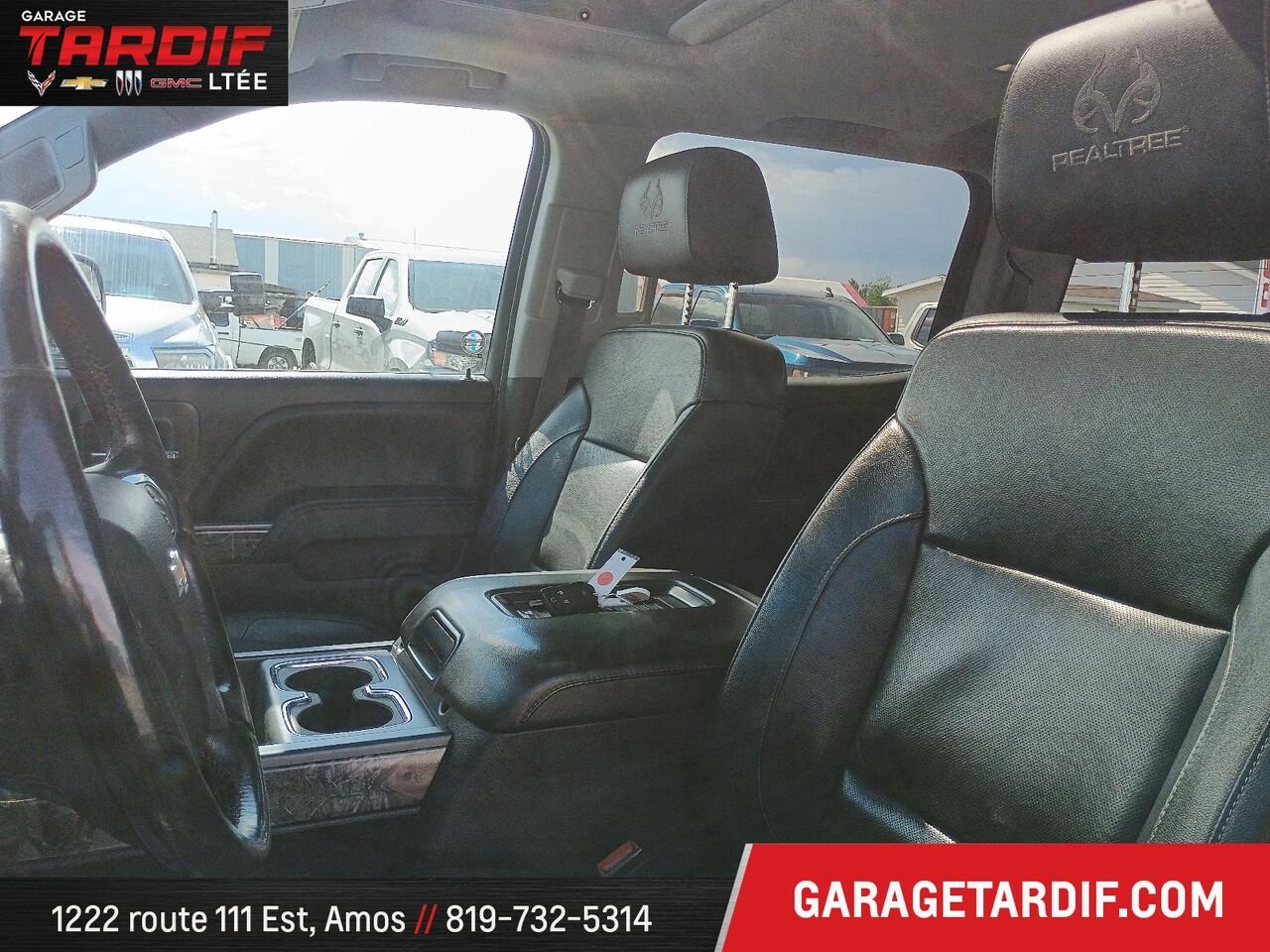 CHEVROLET SILVERADO CABINE MULTIPLACE 4RM 47392B 2017 Noir Amos - photo #8