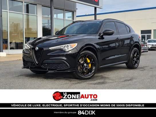 2021 Alfa Romeo Stelvio Ti berline sport Black