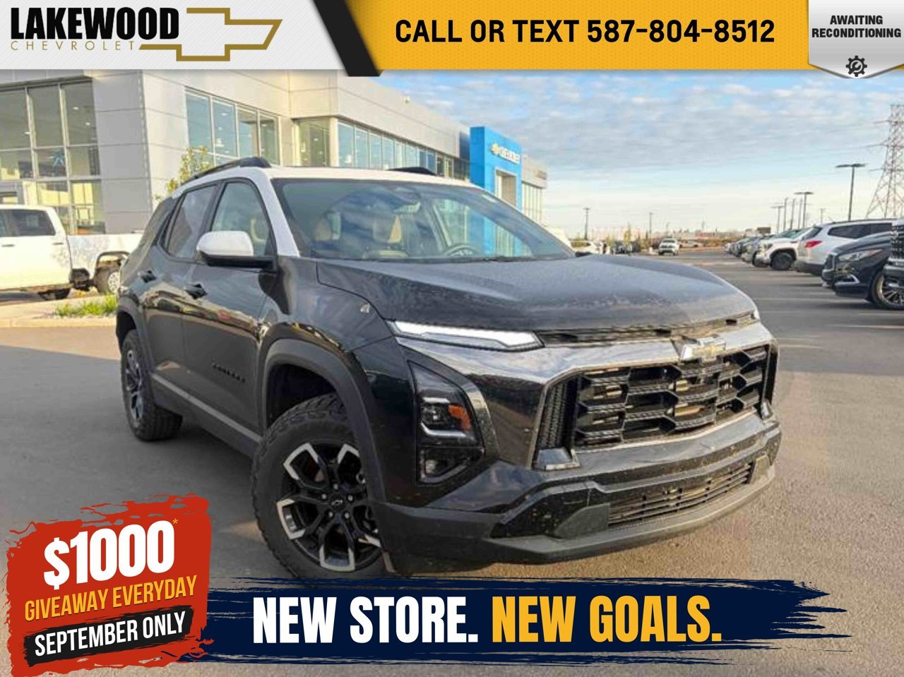 2025 Chevrolet Equinox AWD 4dr ACTIV Black Sherwood Park - photo #0
