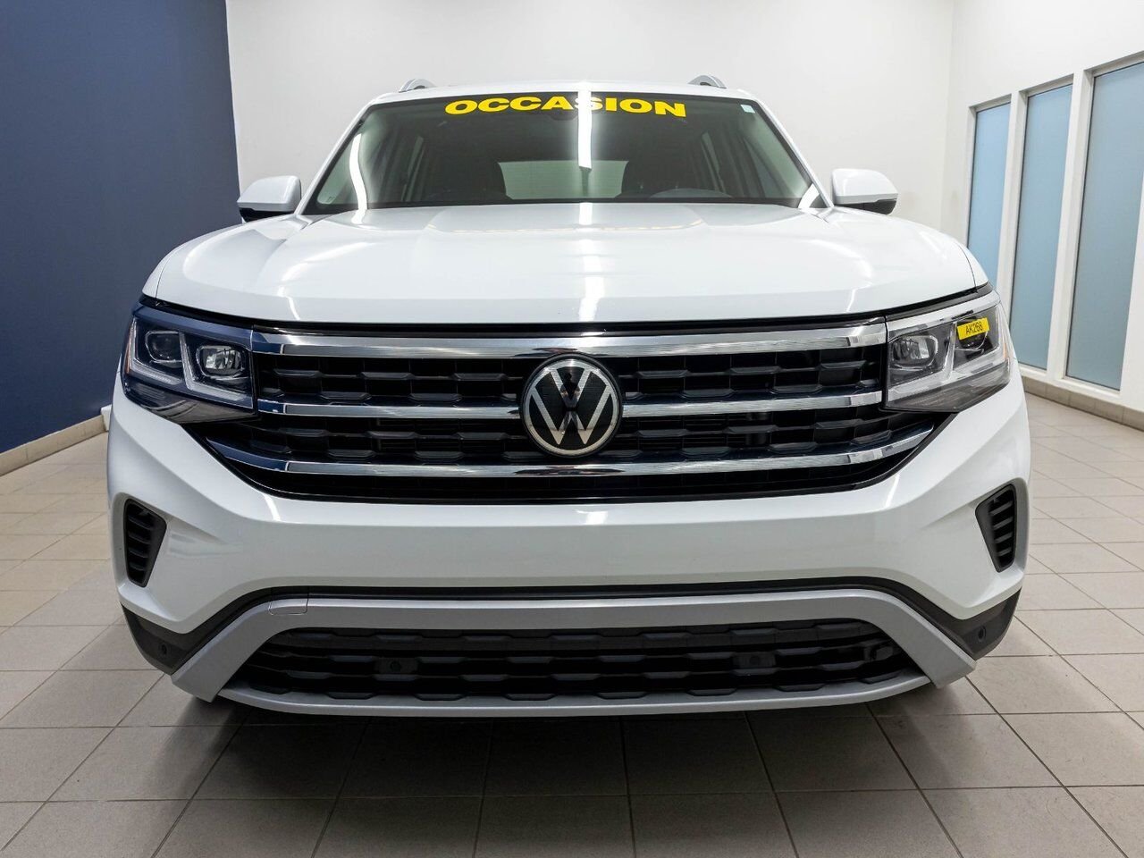 2022 Volkswagen Atlas HIGHLINE 4MOTION *TOIT* NAV SIÈGES VENT FENDER White Saint-Jérôme - photo #5