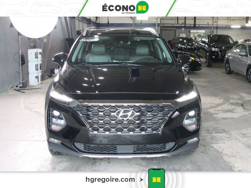 2019 Hyundai Santa Fe Black Laval - photo #1