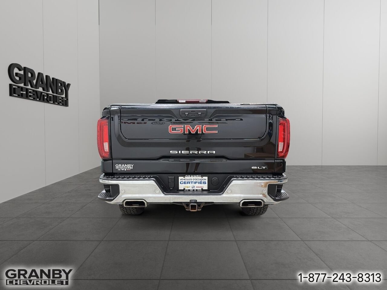 2022 GMC Sierra 1500 SLT crewcab remorquage max boite 6.6 moteur 6.2 L | 26-1059A Black Granby - photo #5