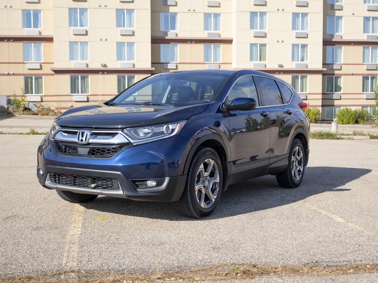 2019 Honda CR-V EX-L AWD Blue Sherwood Park - photo #3