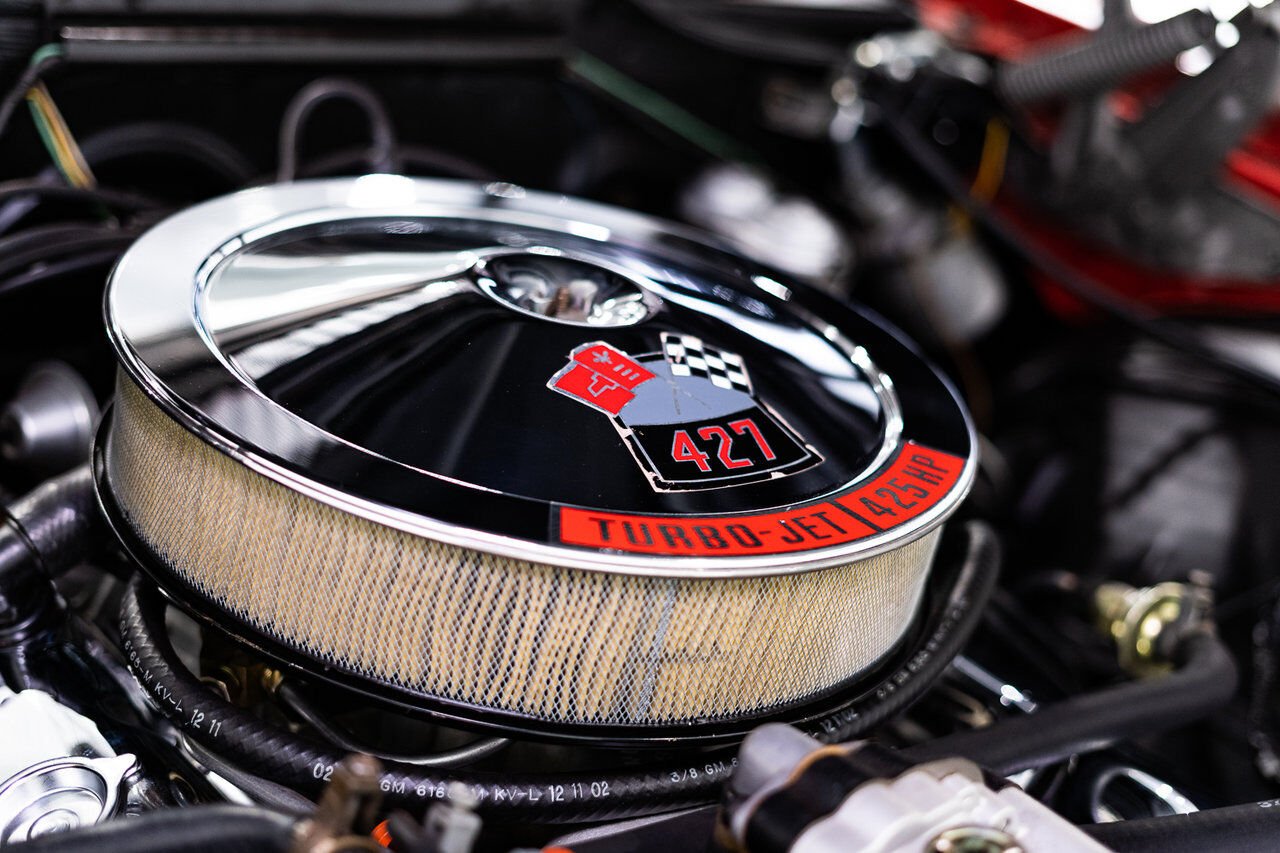 Chevrolet Impala Match N# L72 427/425 4spd 4.56gear Org Bill Of Sale | PRIX EN USD 1968 Rouge Montréal - photo #66