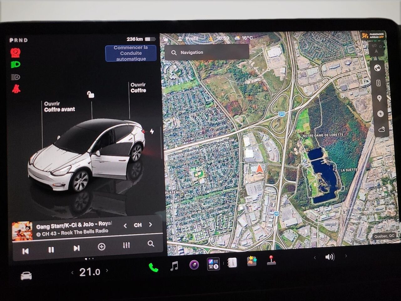 2022 Tesla Model Y LONG RANGE Blue Québec - photo #18