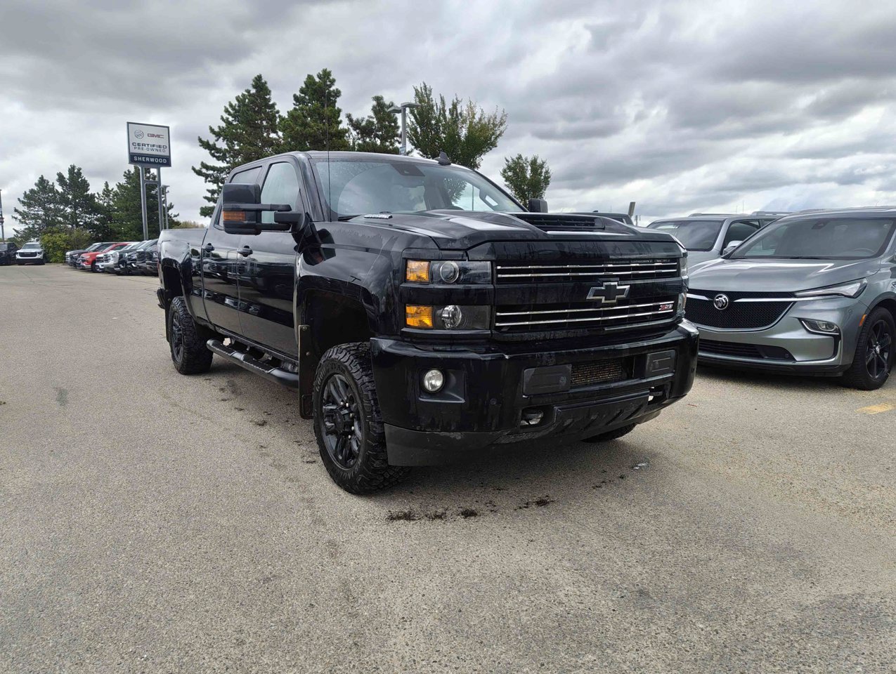 2019 Chevrolet Silverado 2500HD 4WD Crew Cab 153.7 LTZ Black Sherwood Park - photo #2