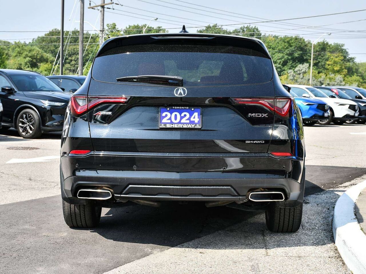 2024 Acura MDX A-Spec - ACURA CERTIFIED Black Etobicoke - photo #8