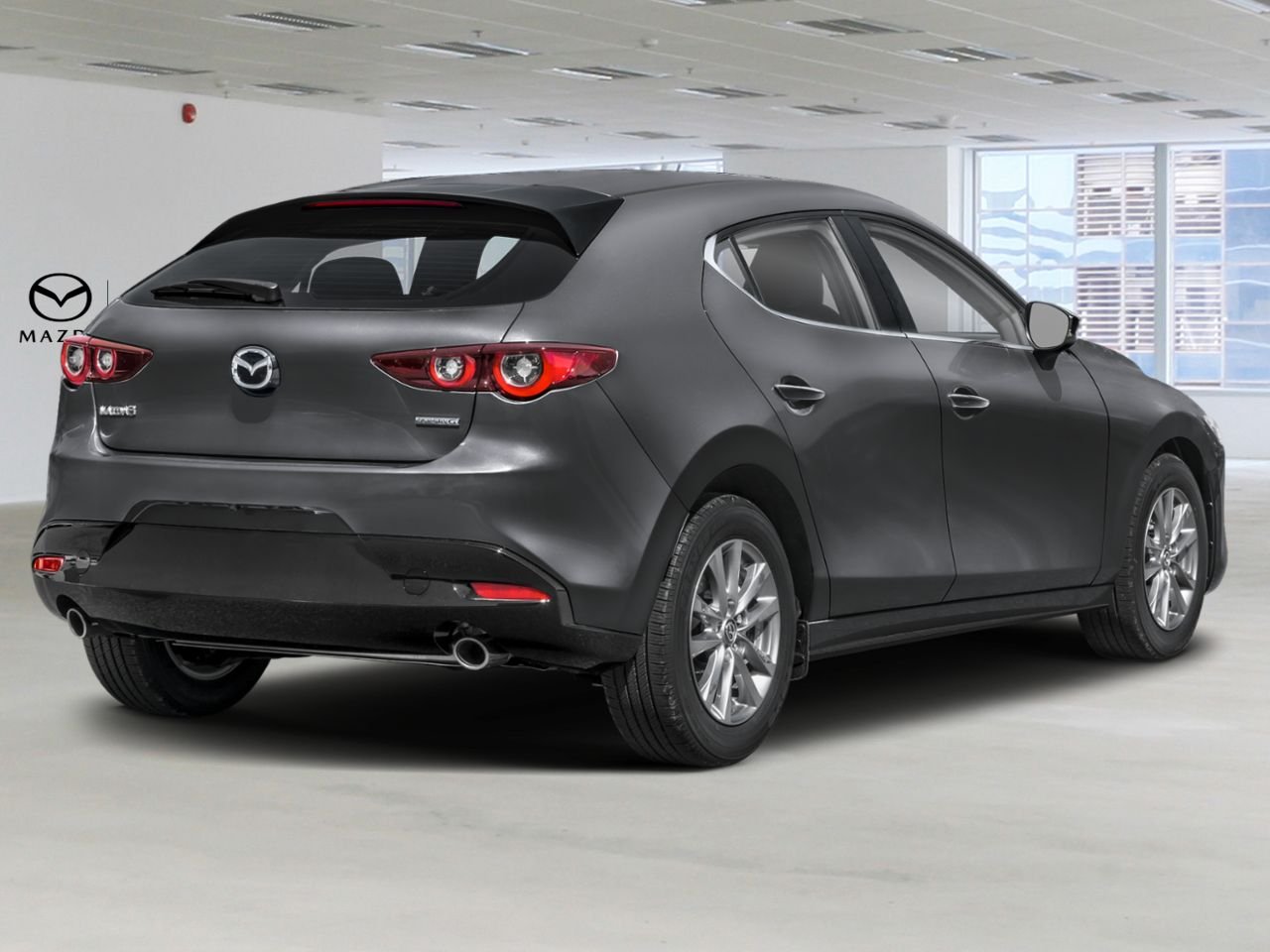 2026 Mazda Mazda3 Sport Machine Grey Metallic Lac Mégantic - photo #1
