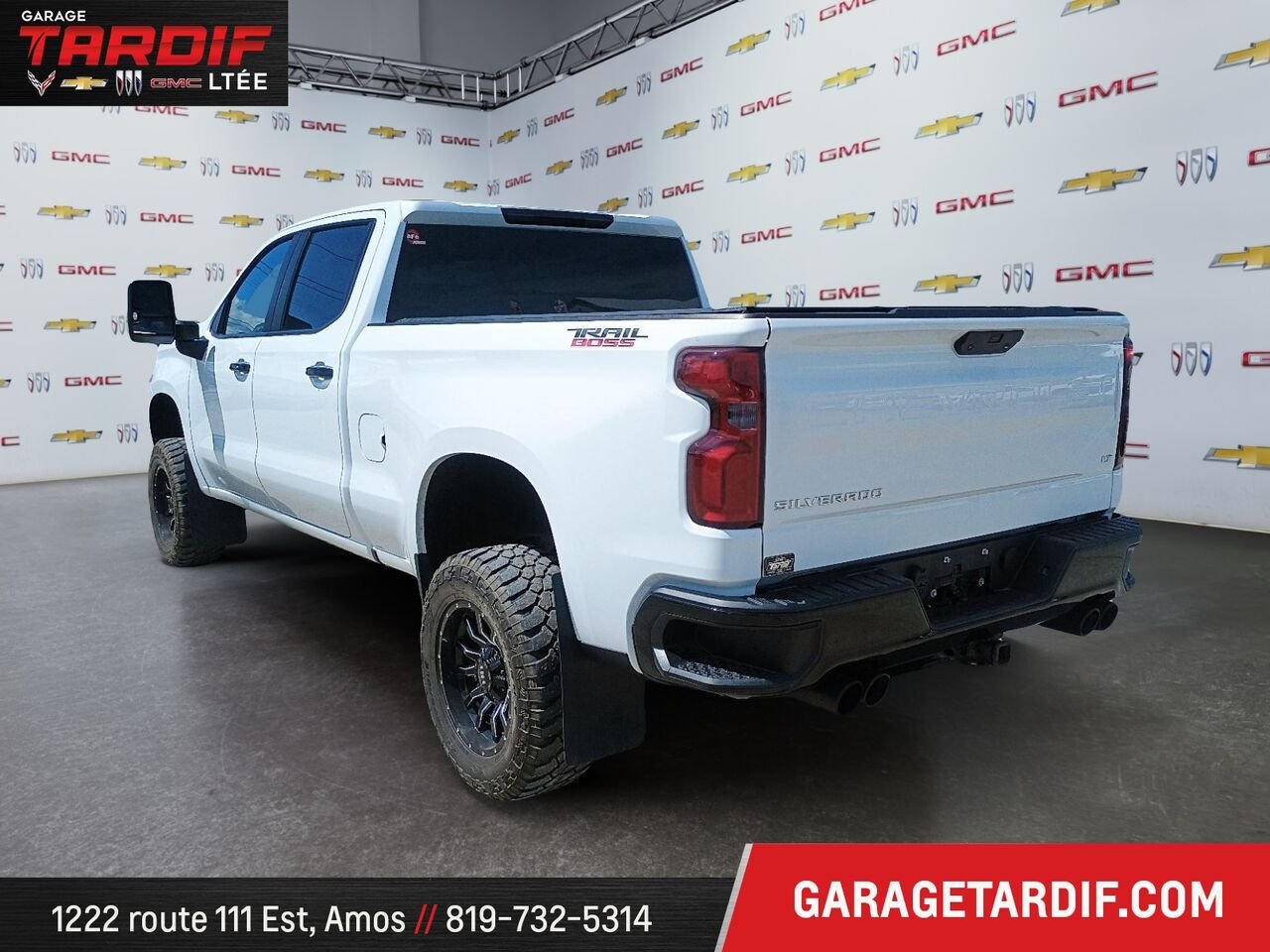 2022 CHEVROLET SILVERADO 4WD STANDARD BED CREW CAB White Mont-Laurier - photo #3