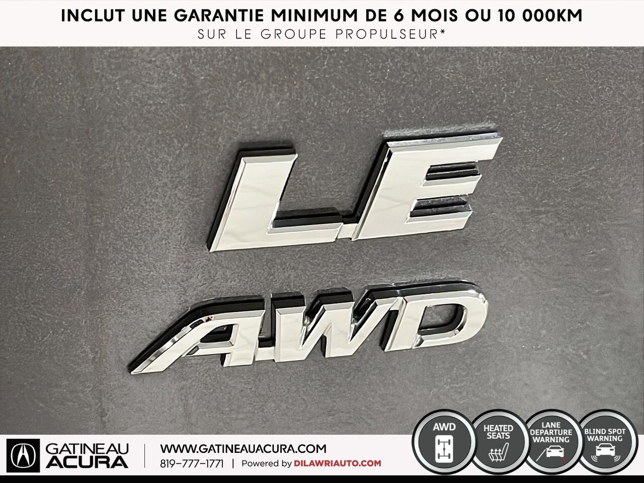 Toyota RAV4 LE AWD 2023 Gris Gatineau - photo #15
