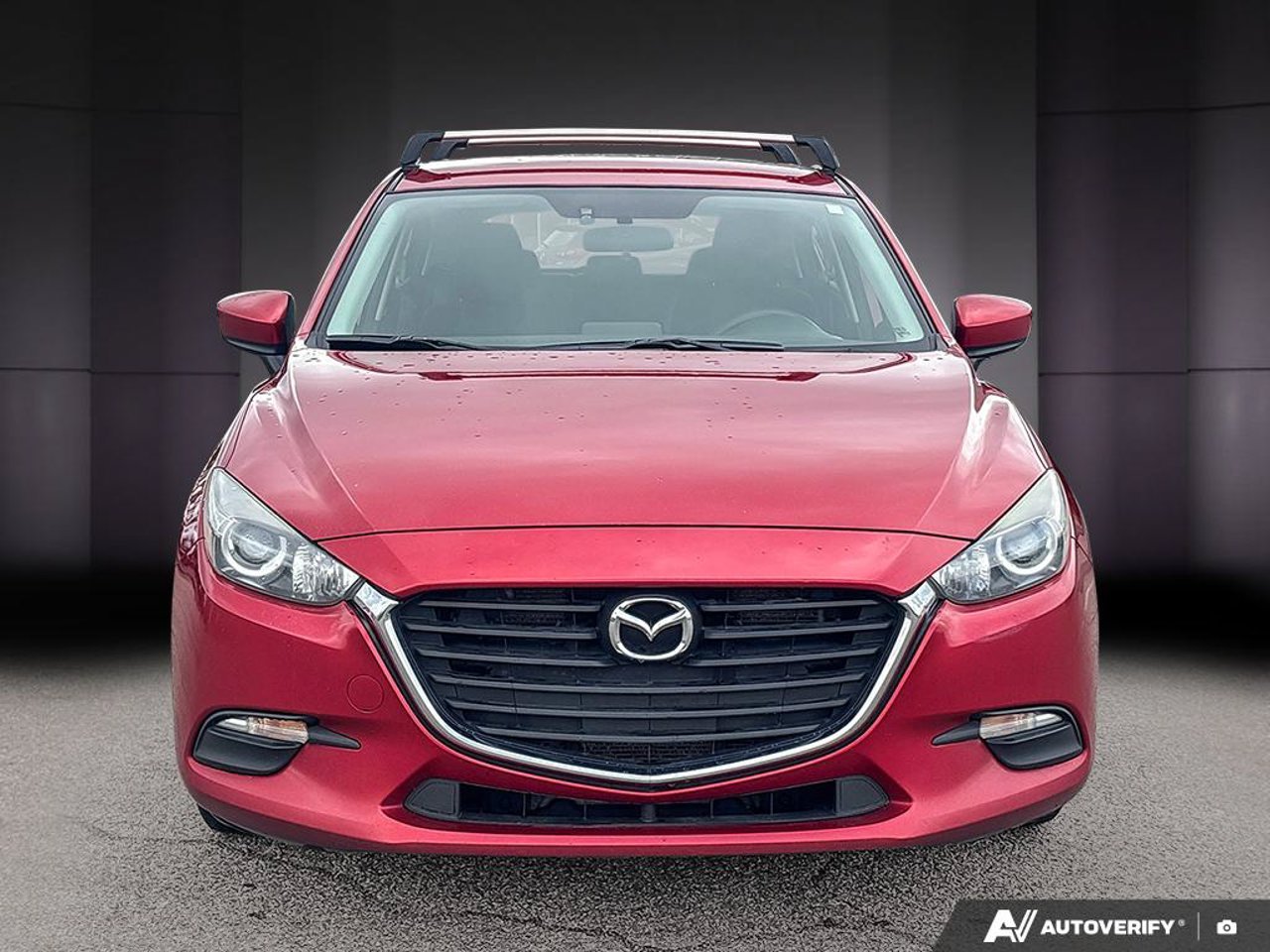 2017 Mazda Mazda3 JM1BN1K79H1121688 Red Mirabel - photo #7