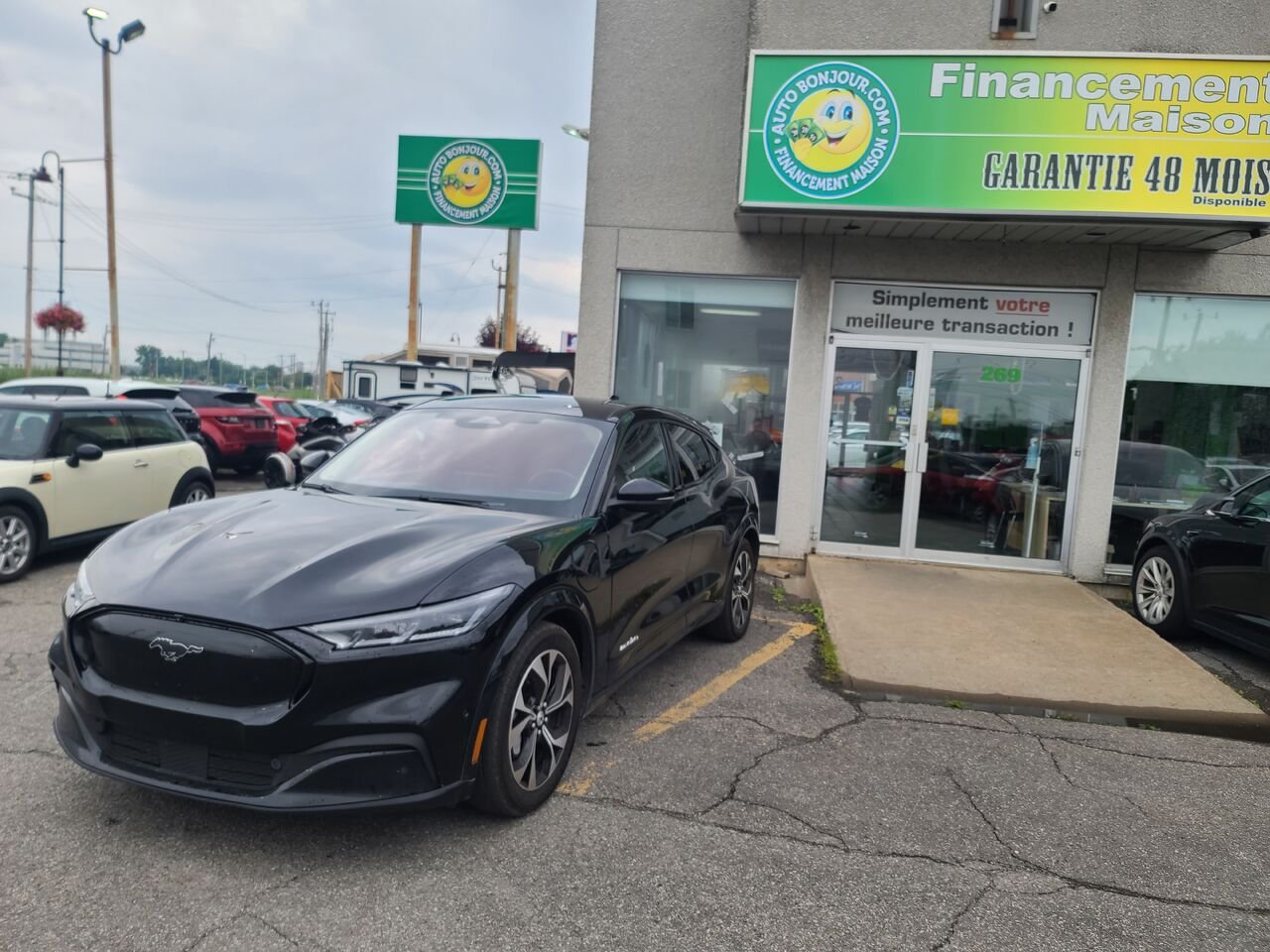 Ford Mustang Mach-E 2021 Noir Longueuil, - photo #0