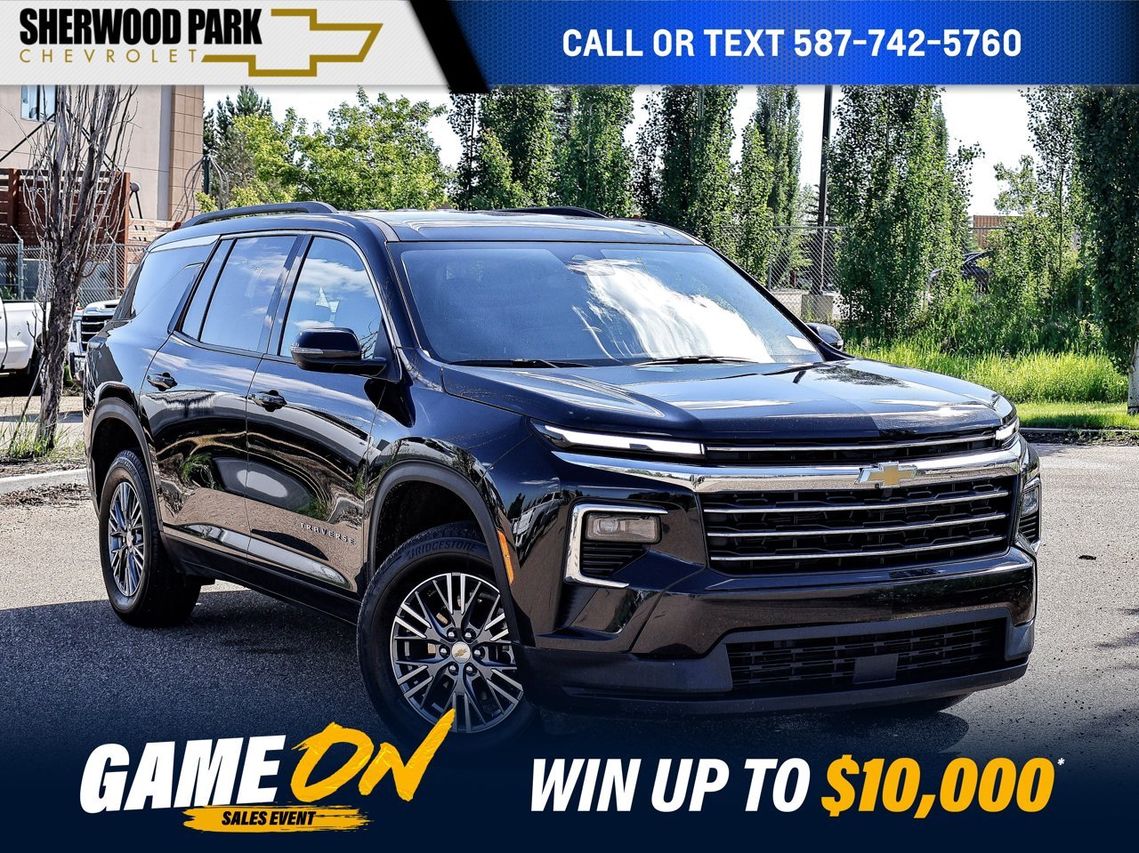 2026 Chevrolet Traverse AWD 4dr LT Black Sherwood Park - photo #0