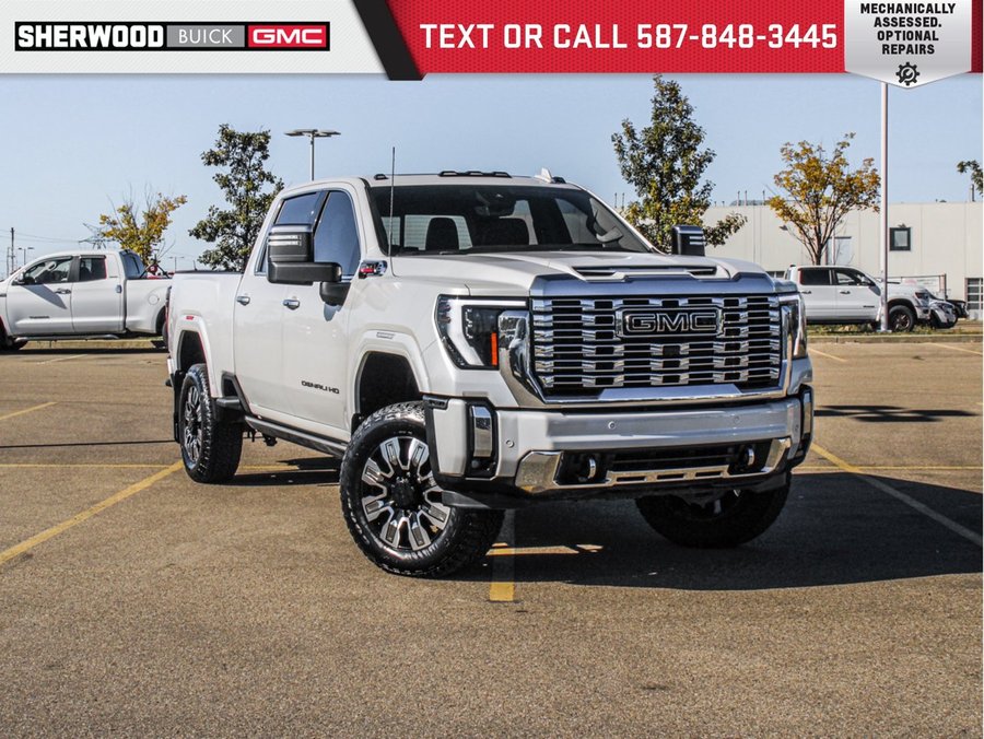 2024 GMC Sierra 3500HD Denali Reserve | Aftermarket BDS Leveling Kit White