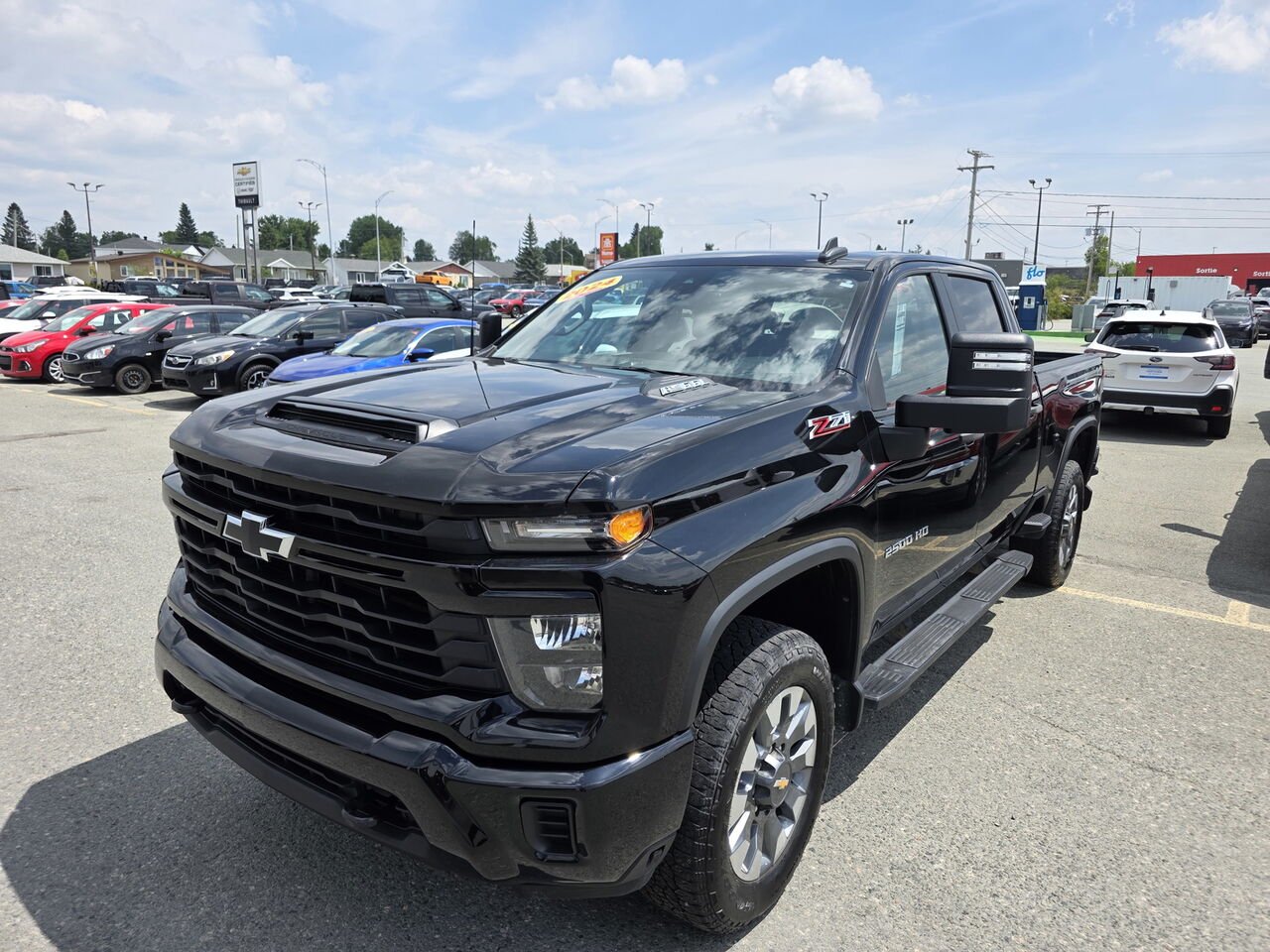 2024 Chevrolet Silverado 2500HD Custom Black Rouyn-Noranda - photo #24