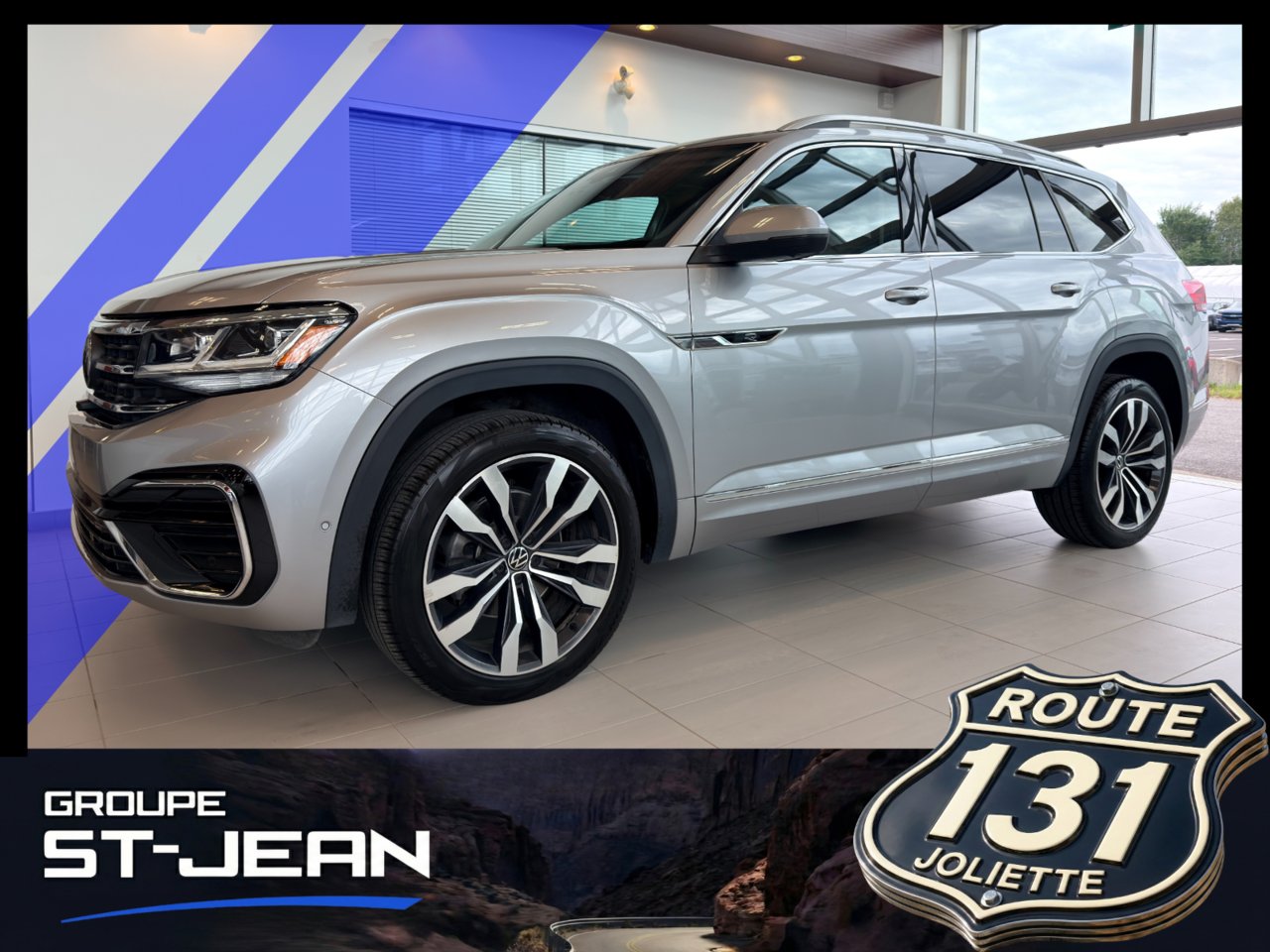 2021 Volkswagen Atlas Silver Notre-Dame-des-Prairies - photo #0