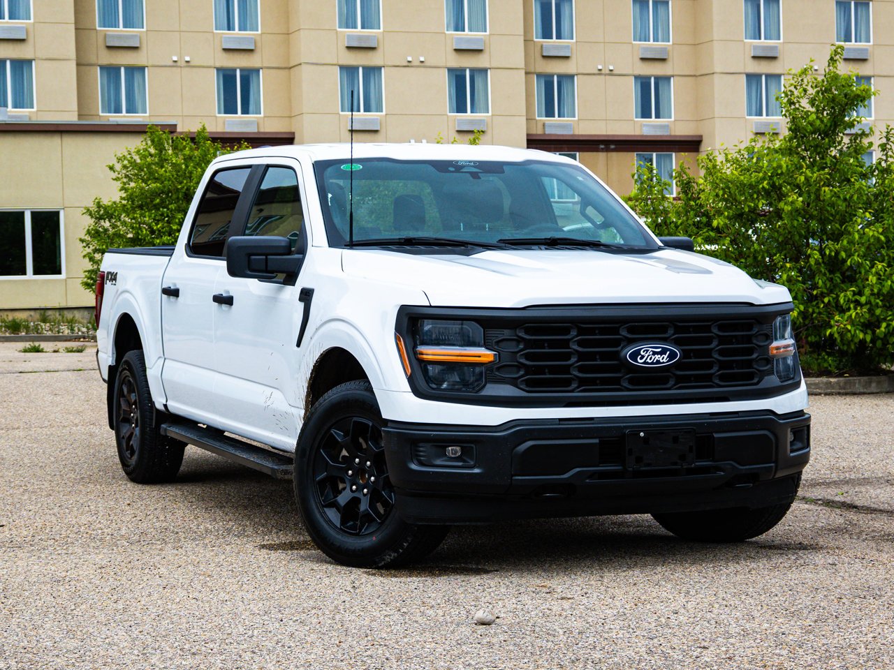 2024 Ford F-150 STX 4WD SuperCrew 5.5' Box White Sherwood Park - photo #1