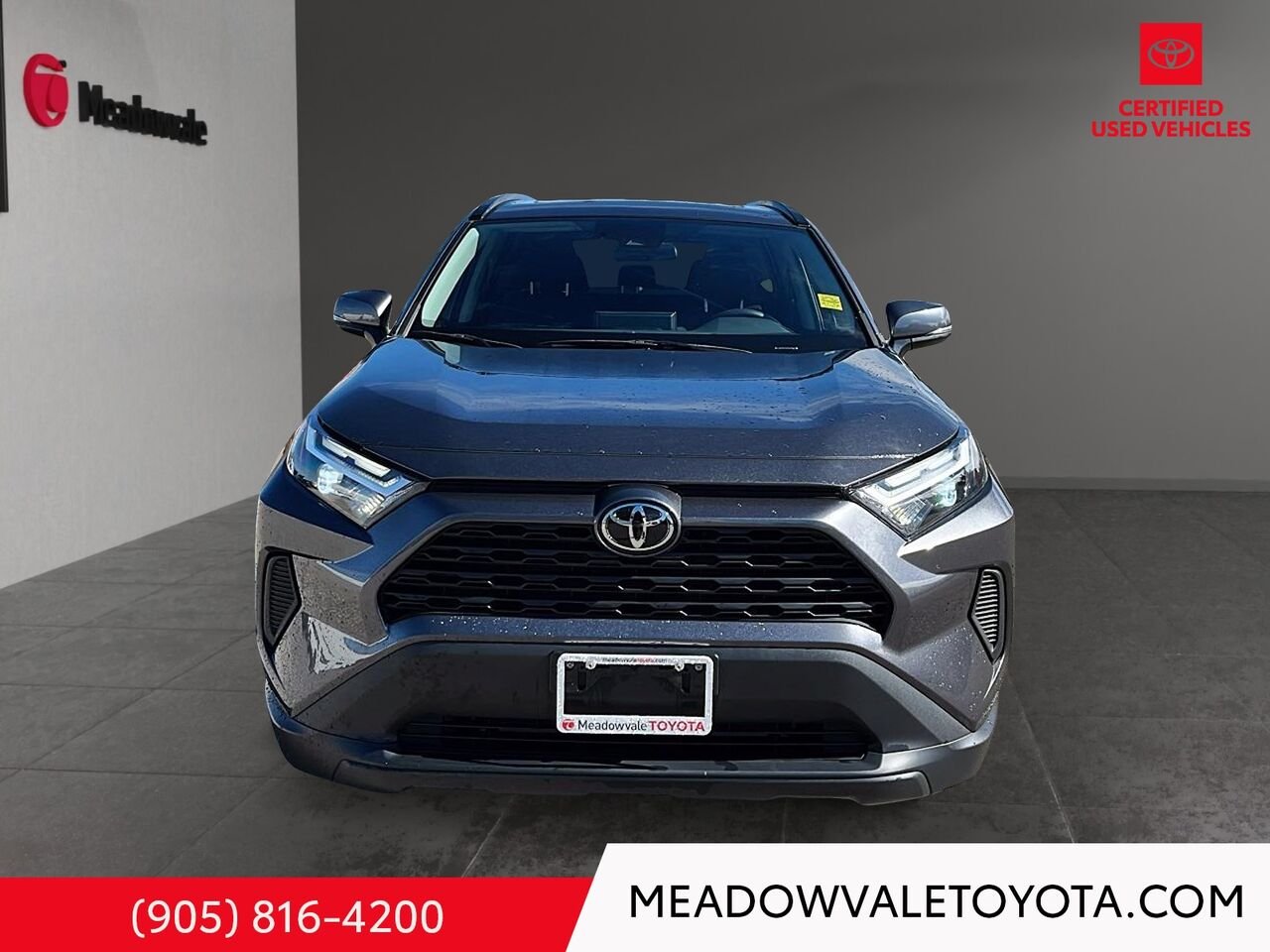 2024 Toyota RAV4 One Owner, Clean Car Fax, Power Sunroof, Power Trunk, Power Seat Grey Mississauga - photo #1