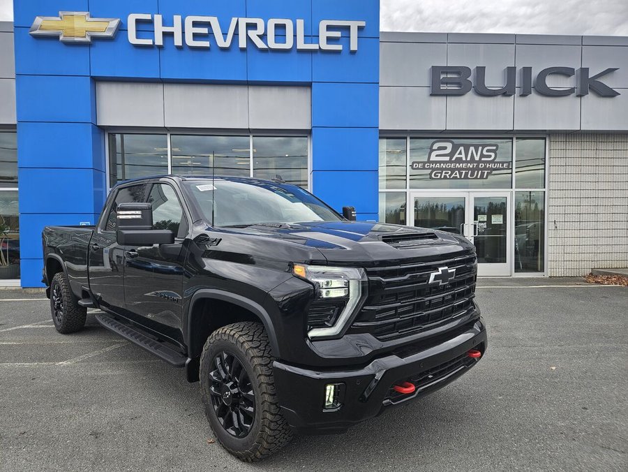 Chevrolet Silverado 2500HD LTZ cabine multiplace 4RM 172 po 2026 Noir