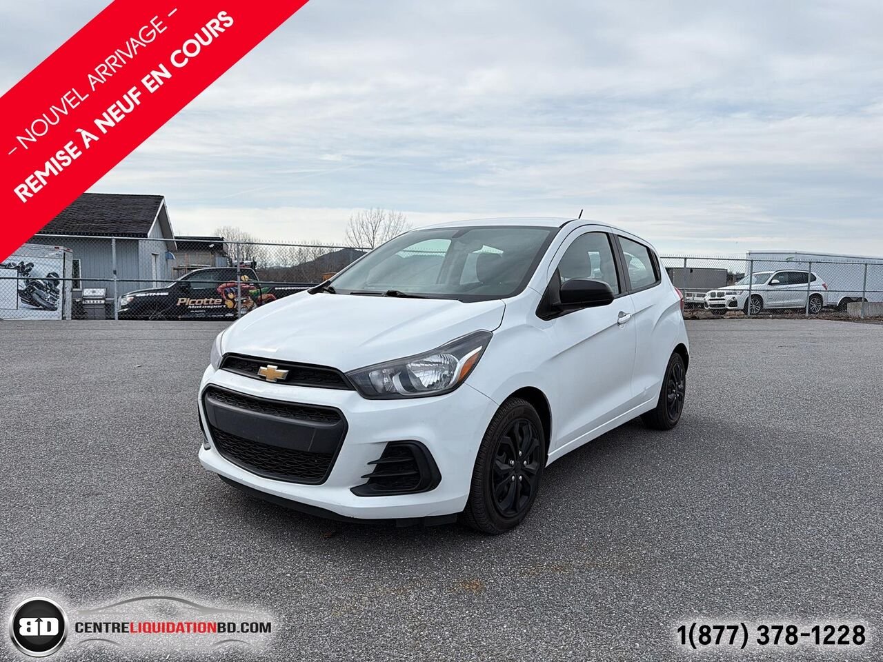 2017 Chevrolet Spark LS AUTOMATIQUE | BD0192 White Granby - photo #0